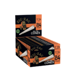 Zig-Zag 1 1/4 Ultra-Thin Paper Cones – 24 Count, 12-Box Carton