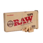 RAW Pre Rolled Filter Tips Tin - 100ct
