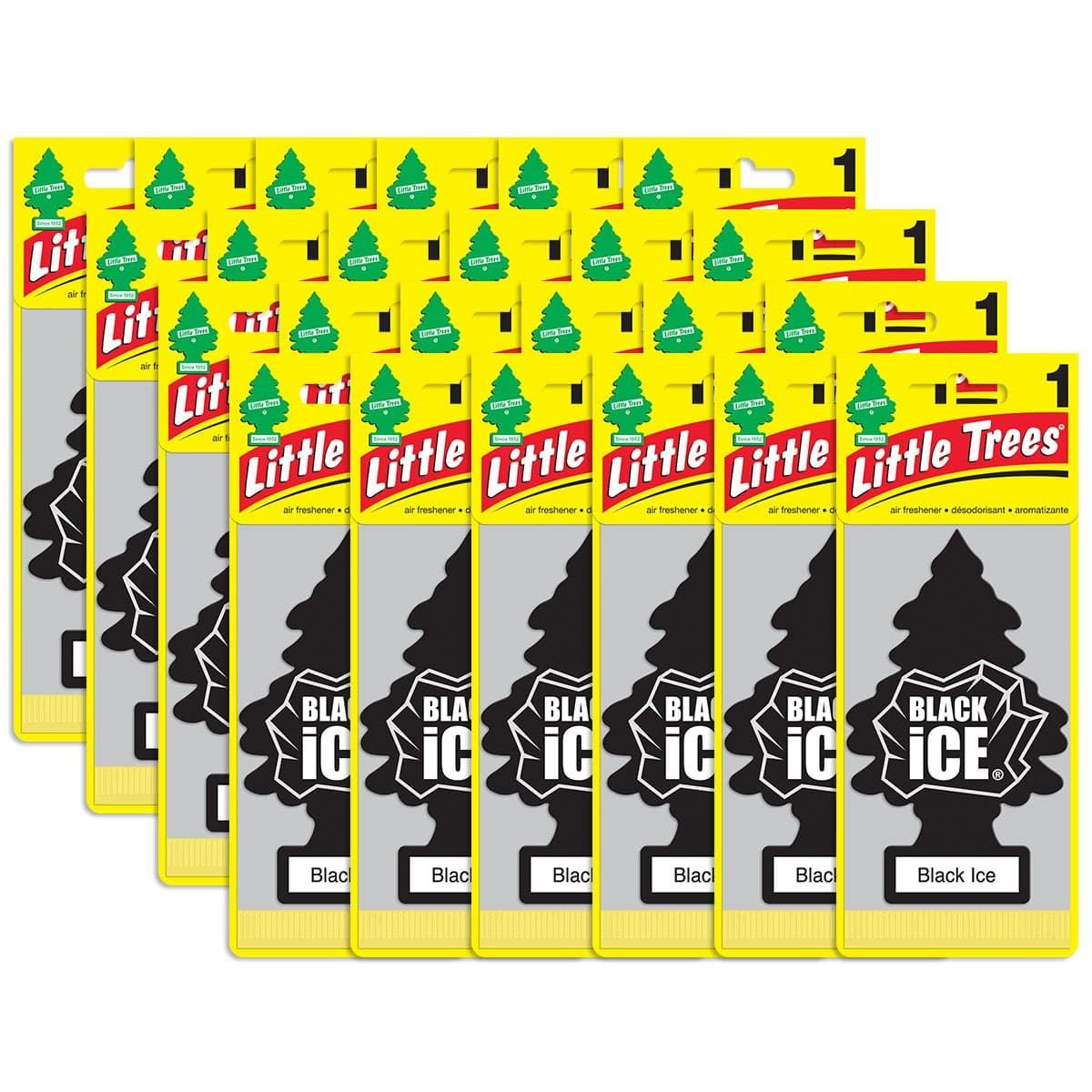 2029410027image1 Little Trees Black Ice Air Freshener 24ct -U1P-10155 - Image 1