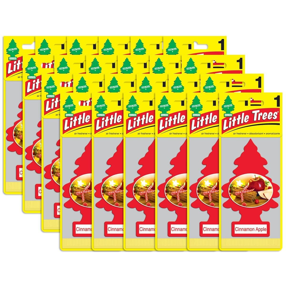 2029410077image1 Little Trees Cinnamon Apple Air Freshener 24ct -U1P-10338 - Image 1