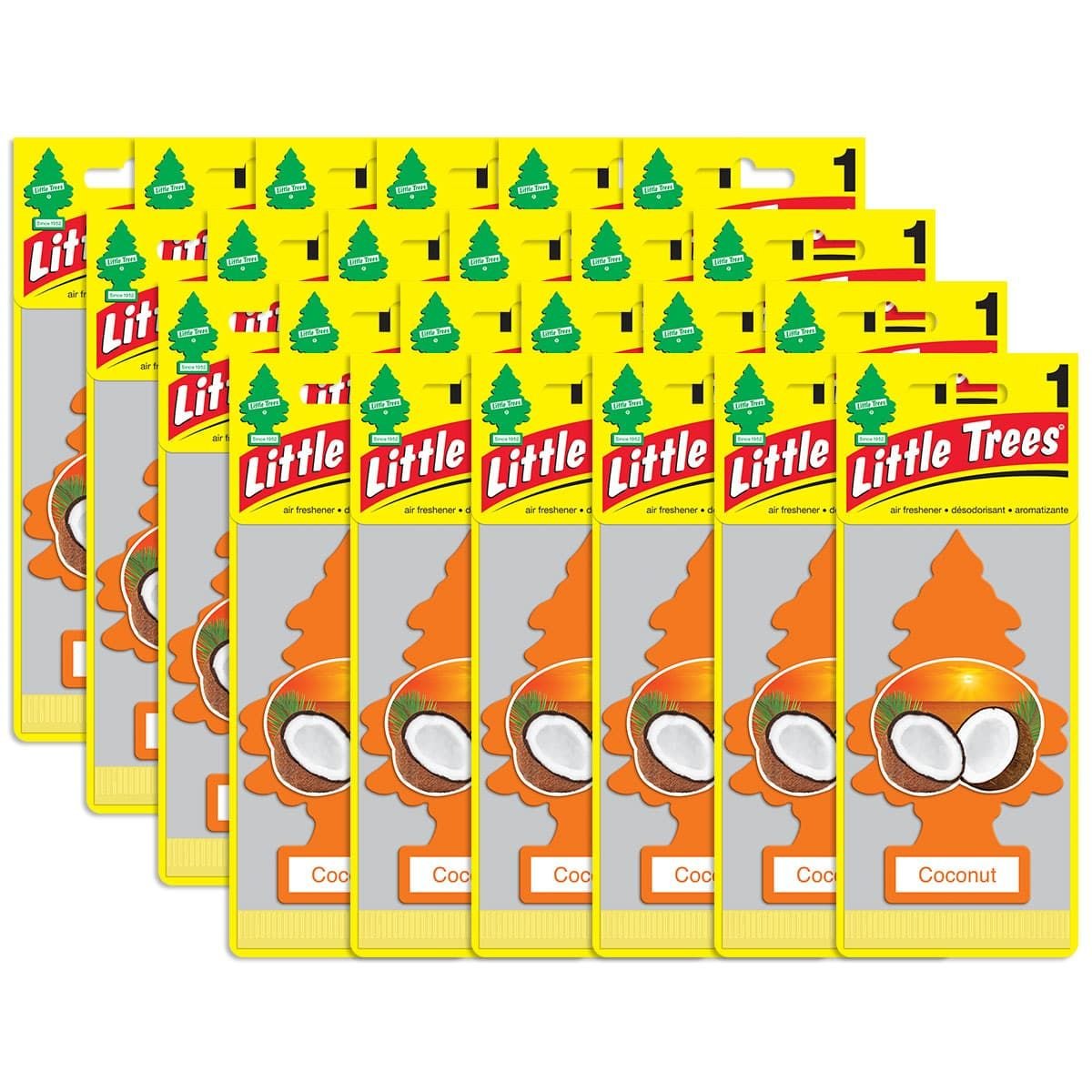 2029410087image1 (1) Little Trees Coconut Air Freshener 24ct - U1P-10317 - Image 1