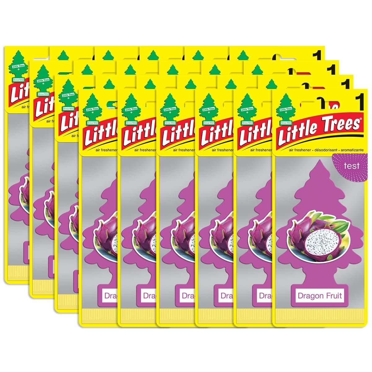 2029410107image1 Little Trees Dragon Fruit Air Freshener 24ct - U1P-10397 - Image 1