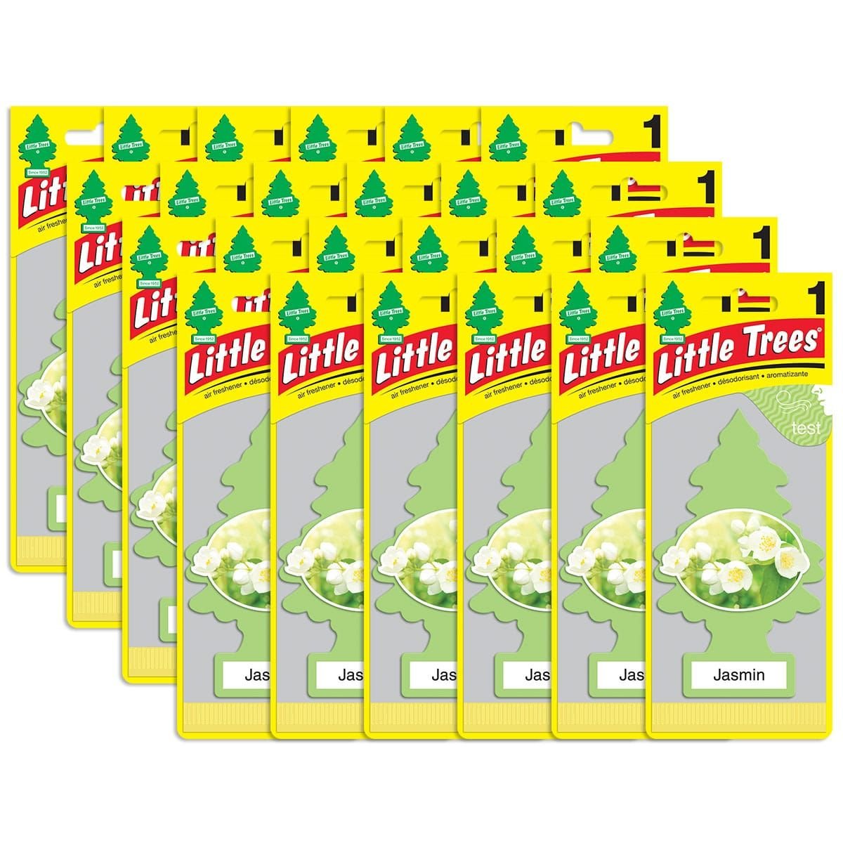 2029410147image1 Little Trees Jasmin Air Freshener 24ct -U1P-10433 - Image 1