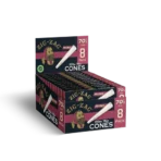 Zig-Zag 70mm Ultra Thin Paper Cones (8ct) 18-Count Carton