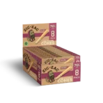 Zig-Zag 70mm Unbleached Paper Cones (8ct) 12-Count Carton
