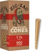 Zig Zag Pre-Rolled 1 1/4 Unbleached 900ct