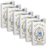 ZIG-ZAG Original White Rolling Papers 6 Booklets