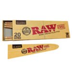 RAW Classic Pre-Roll Cone King Size with Funnel (20ct)
