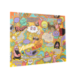 RAW Collage Art Poster 28" x 23" | Official RAW Wall Art Decor Poster