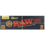 RAW Black King Size Cones 20 Count Pack