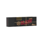 RAW Black Perforated Tips 50-Count Booklet