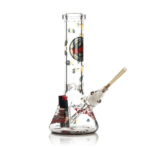 RAW Black Sidekick Holster Pipe Glass Kit with Phoenix Lighter, CONEverter, Stem and Bowl - Image 2