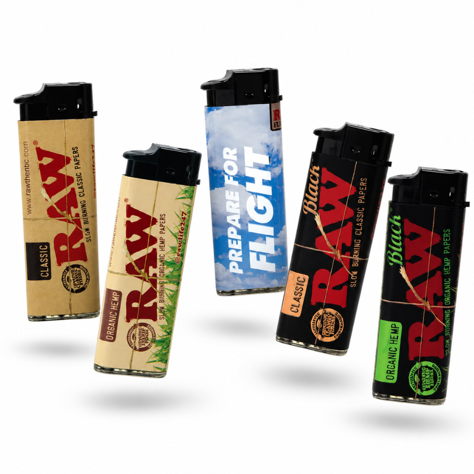 RAW Phoenix Lighters – 5-Pack RAWthentic Multi-Pack