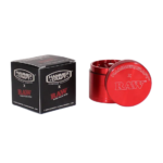 RAW Hammercraft Grinder | Red 2-Inch 4-Piece Grinder