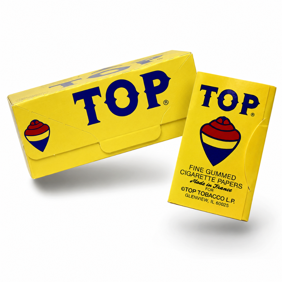 TOP Single Wide Rolling Papers – 24 Booklets, 100 Leaves Each TOP Single Wide Rolling Papers – 24 Booklets, 100 Leaves Each