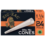 Zig-Zag 1 1/4 Ultra-Thin Pre-Rolled Cones | 24 Count