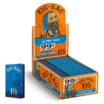 Zig-Zag Blue Papers | 1 1/2 Size, 24 Booklets