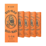 Zig-Zag French Orange 1 1/4 Rolling Papers | 5 Pack
