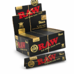 RAW Black King Size Slim Papers Full Box 50 Packs