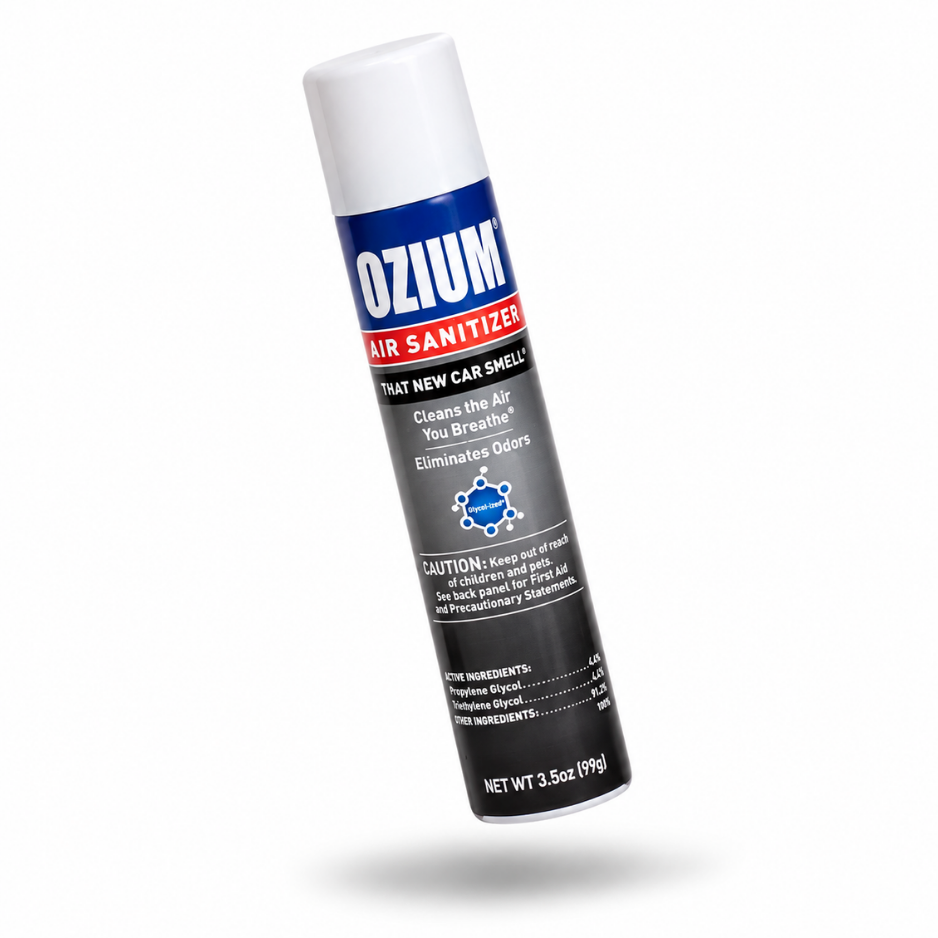 Ozium Medium 3.5oz New Car Spray Ozium New Car Spray | Medium 3.5 oz Air Freshener - Image 1