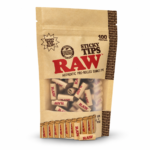 RAW Sticky Tips | Pre-Rolled Lick & Stick Tips 100 Count